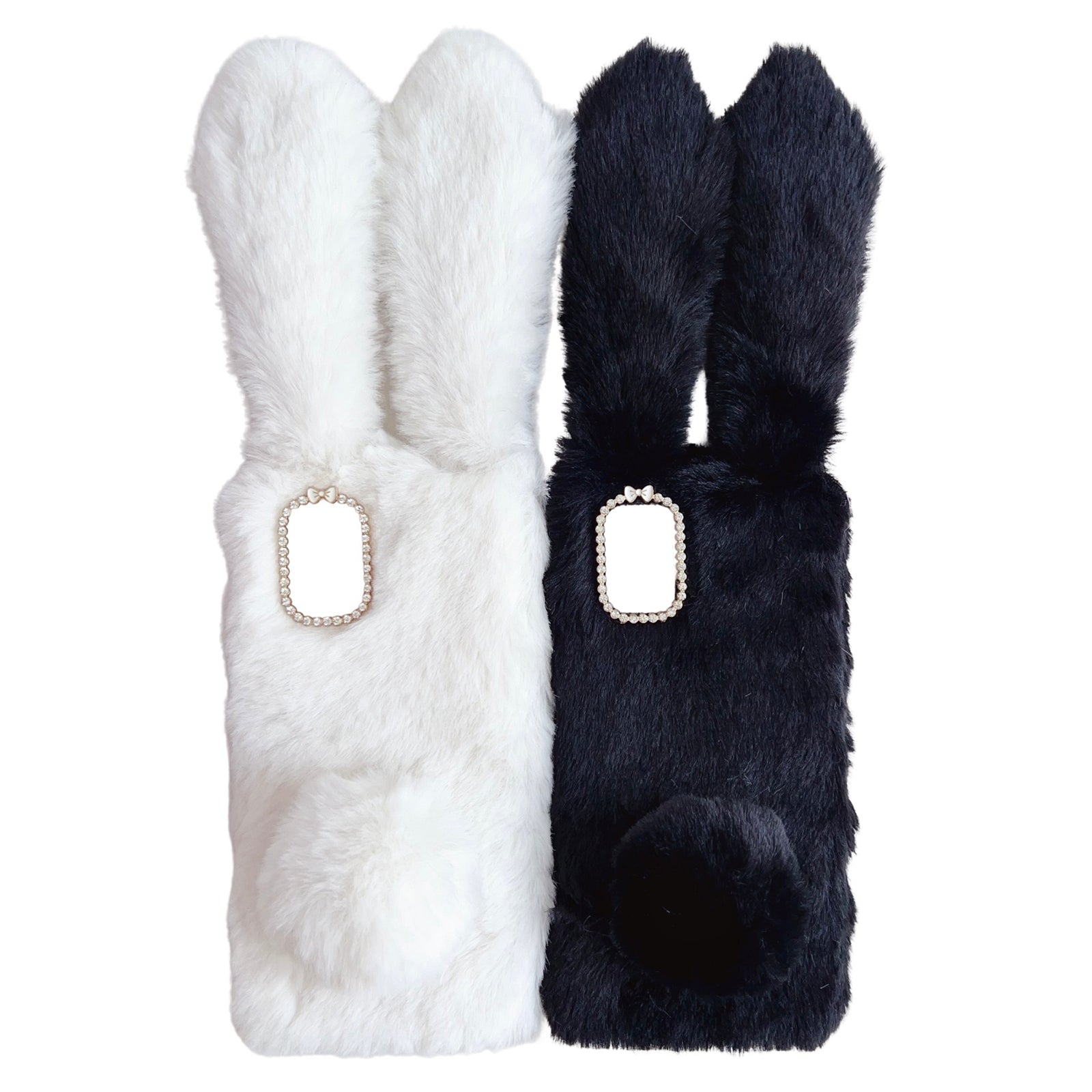 For Nokia C210 TPU Case Furry Hairball 3D Bunny Ears Protective Phone Cover For Nokia C210 TPU Case Furry Hairball 3D Bunny Ears Protective Phone Cover